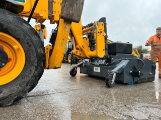 Telehandler Sweeper Collector 25